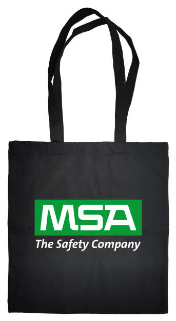 Black cotton bag
